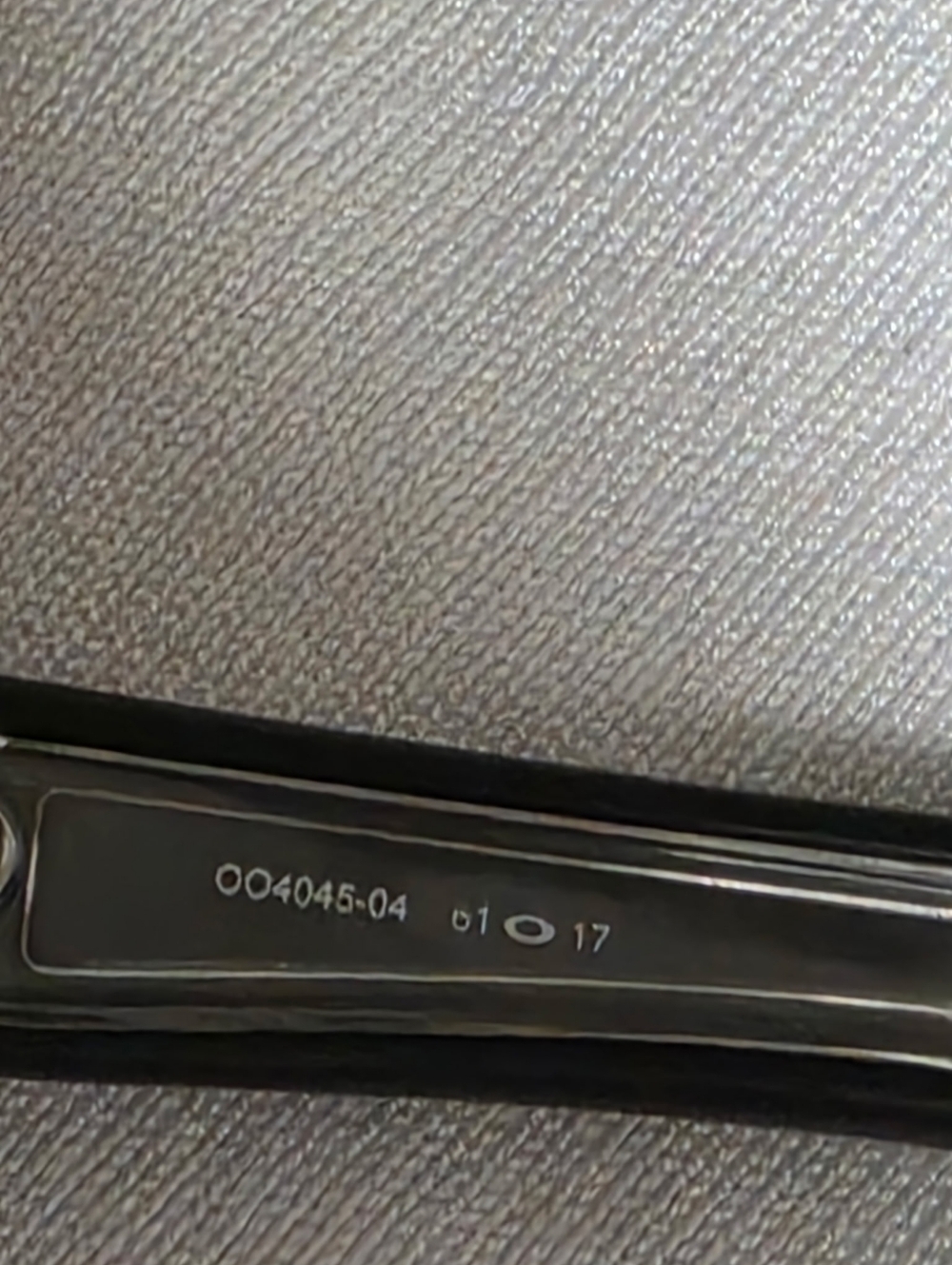 OAKLEY Jury Black Sunglasses - Picture 4 of 4